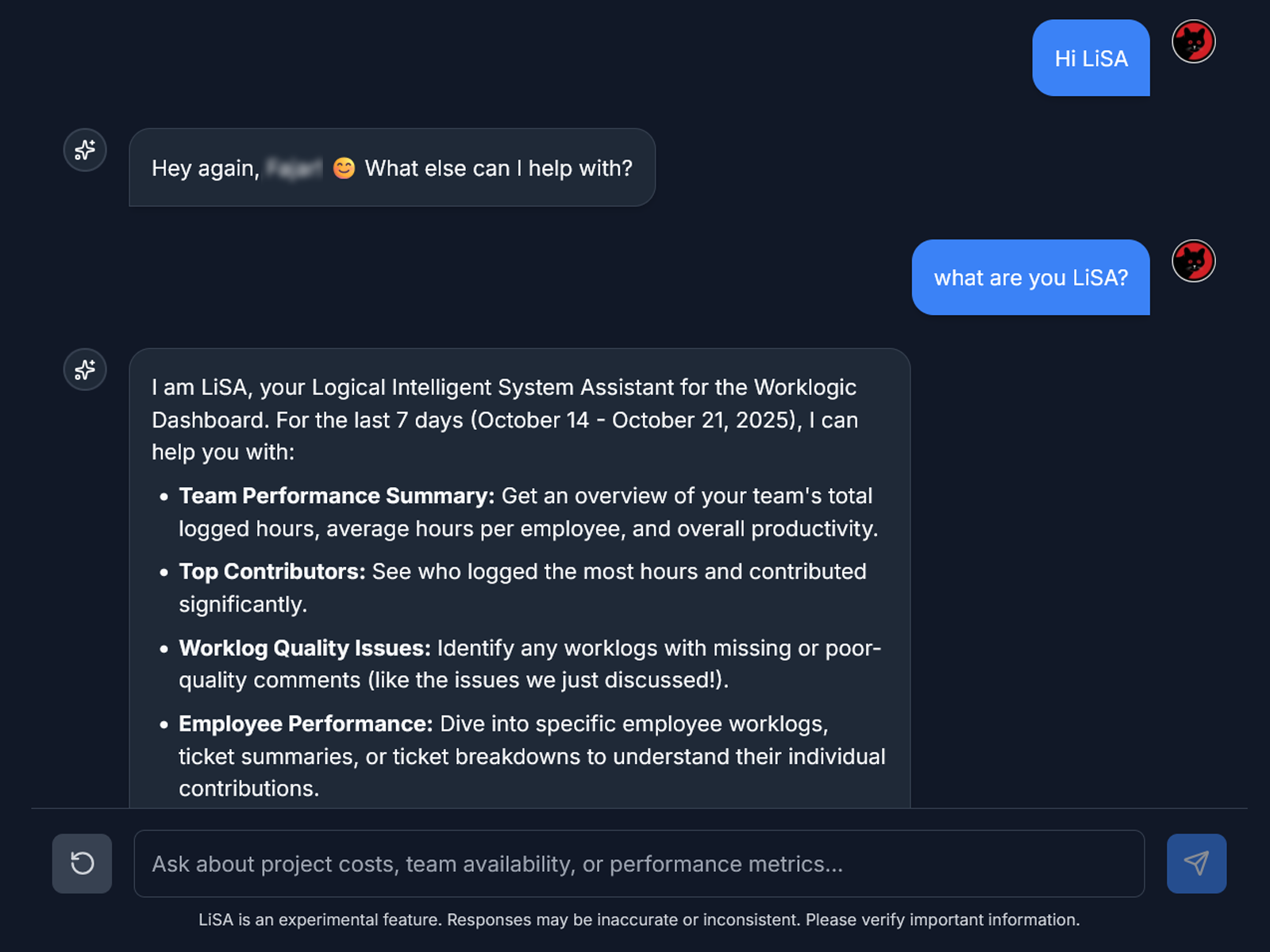 Worklogic: Project Intelligence